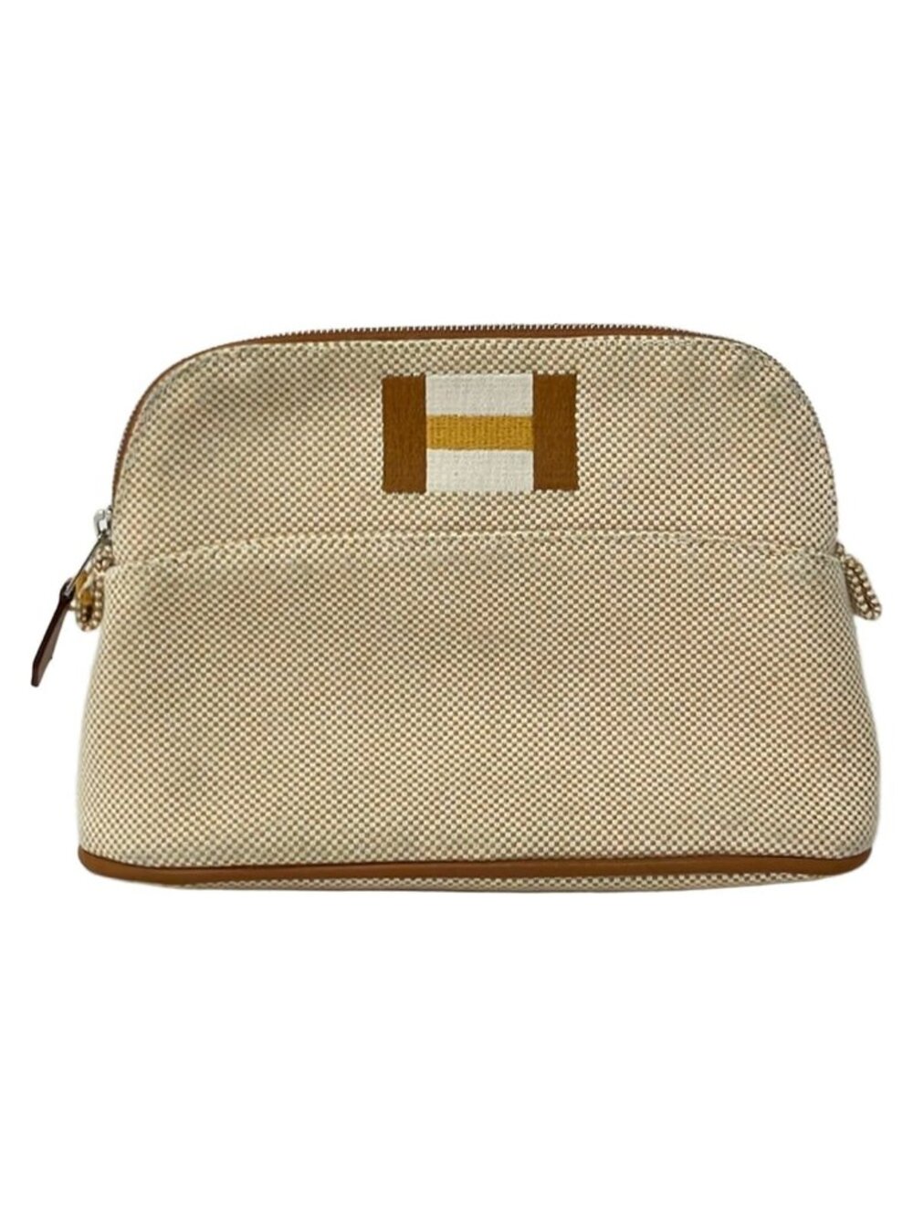 Hermes Pouch Bolide 20 Casaque Mini Miel Leather